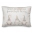 Gnome Holidays Neutral 14x20 Spun Poly Pillow