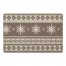Christmas Neutral Sweater 27x18 Floor Mat