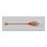 White Aqua Oar 36x12 Canvas Wall Art