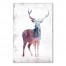 Patriotic Deer 24x36 Canvas Wall Art