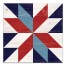 Simple Barn Star 20x20 Canvas Wall Art