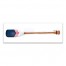 Navy Red Oar 36x12 Canvas Wall Art