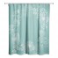 Floral Lineart  Shower Curtain
