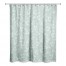 Floral Silhouette  Shower Curtain