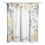 Spring Floral Border  Shower Curtain