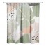 Abstract Tropical Leaves  Shower Curtain