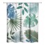 Tropical Leaf Variety  Shower Curtain
