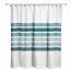 Gradient Stripes  Shower Curtain
