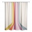 Retro Stripes  Shower Curtain