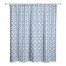 Cross Tile Pattern  Shower Curtain