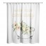 Floral Bathtub  Shower Curtain