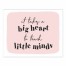 Big Heart To Teach 10 10x8 Tabletop Canvas