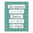 Good Teacher Influence 10 8x10 Tabletop Canvas
