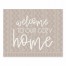 Welcome Cozy Home 10 10x8 Tabletop Canvas