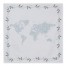 Boho Map 20 57x57 Tapestry