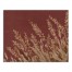 Gold Painted Wheat Grass On Red 24x30 Canvas Wall Art