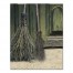 Broom Door Real Green 24x30 Canvas Wall Art