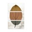 Split Fall Leaf Distressed Set 10x20 Canvas Wall Art