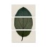 Split Fall Leaf On Linen Set 2 10x20 Canvas Wall Art