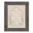 Welcome Spring House 1 Personalized 11x14 Western Gray Framed Print