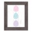 Tri Eggs 1 11x14 Western Gray Framed Print