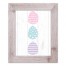 Tri Eggs 2 11x14 Western White Framed Print