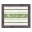 He Is Risen Green Stripes 1 16x20 Western Gray Framed Print