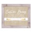 Easter Bunny Stop Here 2 Personalized 16x20 Western White Framed Print