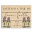 Easter Time Love Faith 1 Personalized 14x11 Pallet Wood Art