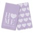 Home Heart Towel Set  Towel Set