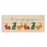Happy Easter Bunny Lineup 36x14 Pallet Wood Art