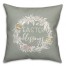 Easter Blessings Wreath 2 18x18 Indoor / Outdoor Pillow