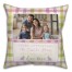 Easter Family Plaid 2 Personalized 18x18 Indoor / Outdoor Pillow