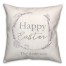 Happy Easter Lavendar Personalized 18x18 Indoor / Outdoor Pillow
