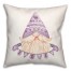 Easter Gnome Banner 2 18x18 Indoor / Outdoor Pillow