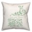 Floral Punny Personalized Personalized 18x18 Indoor / Outdoor Pillow
