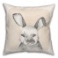 Welcome Every Bunny 3 18x18 Indoor / Outdoor Pillow