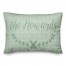 Fam Name Date On Grid Personalized 14x20 Indoor / Outdoor Pillow