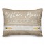 Easter Bunny Stop Here Carrots Personalized 14x20 Indoor / Outdoor Pillow
