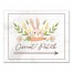 Bunny Carrot Patch 11x14 Canvas Wall Art