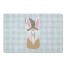 Cute Bunny Gnome 2 Personalized 27x18 Floor Mat