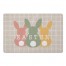 Easter Bunny Lineup 3 27x18 Floor Mat