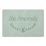 Fam Name Date Mat Personalized 27x18 Floor Mat