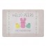 Hello Peeps Mat Personalized 27x18 Floor Mat