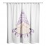 Easter Gnome Banner Shower Curtain 71x74 Shower Curtain
