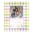 Easter Family Plaid Blanket Personalized 50x60 Sherpa Fleece Blanket