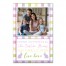 Easter Family Plaid Personalized 12x18 Canvas Wall Art
