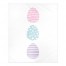 Tri Eggs Blanket 50x60 Sherpa Fleece Blanket