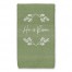 Green Market Stripes Tea Towel 16x25 Towel