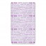 Easter Stuff Purples Towel 16x25 Towel
